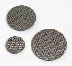 Custom diameter filter discs