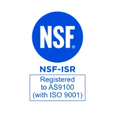 Registered to AS9100 (with ISO 9001) by NSF-ISR